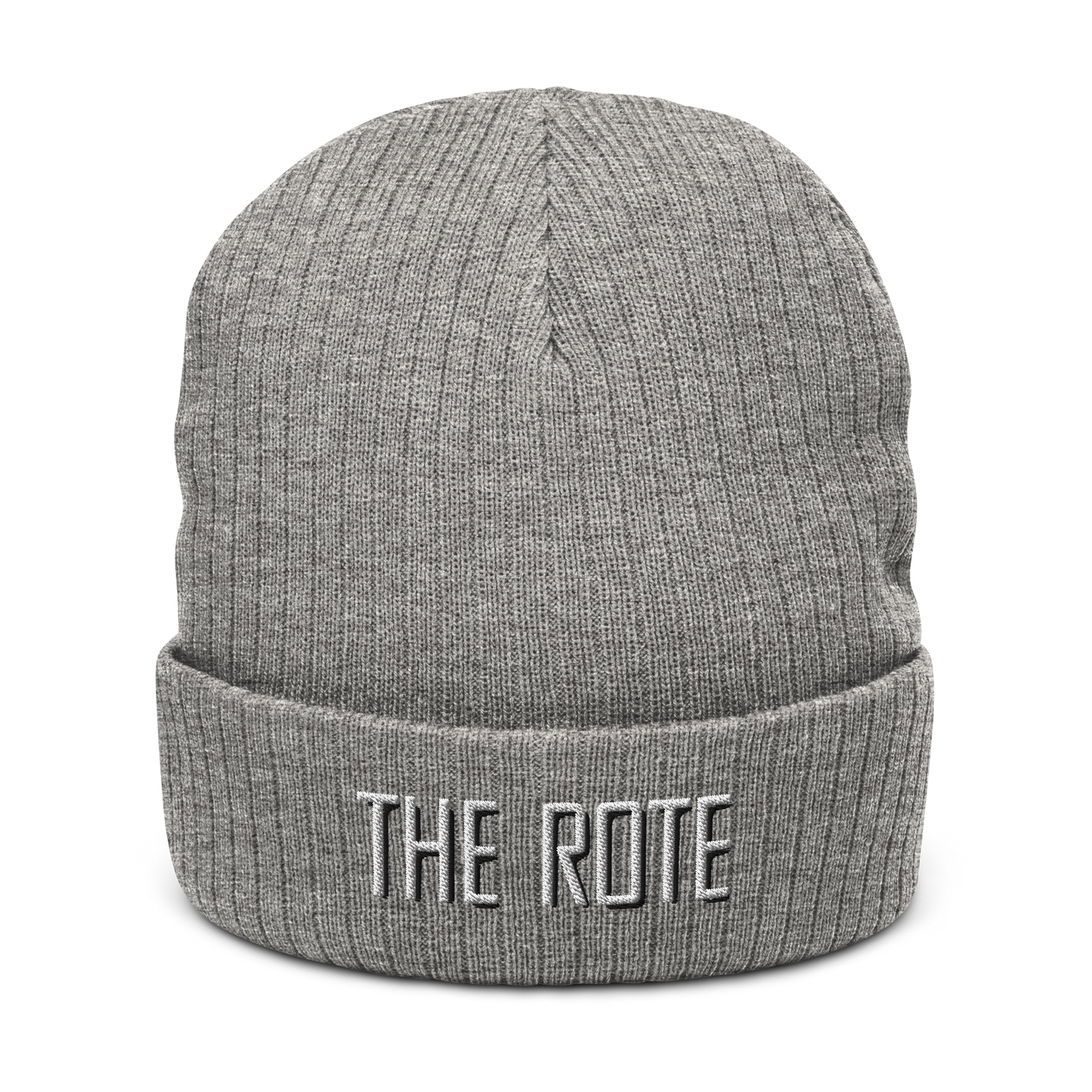 The Rote Ribbed Knit Beanie